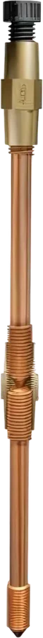 Copper Bonded Earth Rod with Coupler & Driving Head