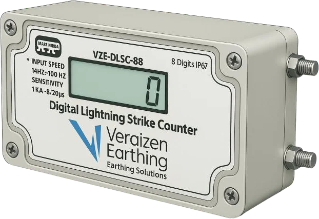 Digital Lightning Strike Counter