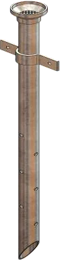 GI Funnel Pipe